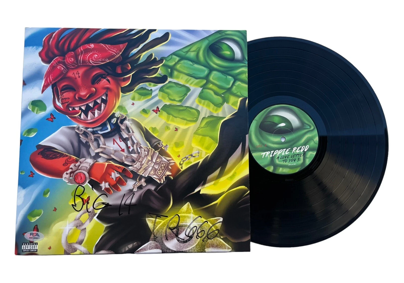 Trippie Redd Signed Autographed Vinyl LP 
