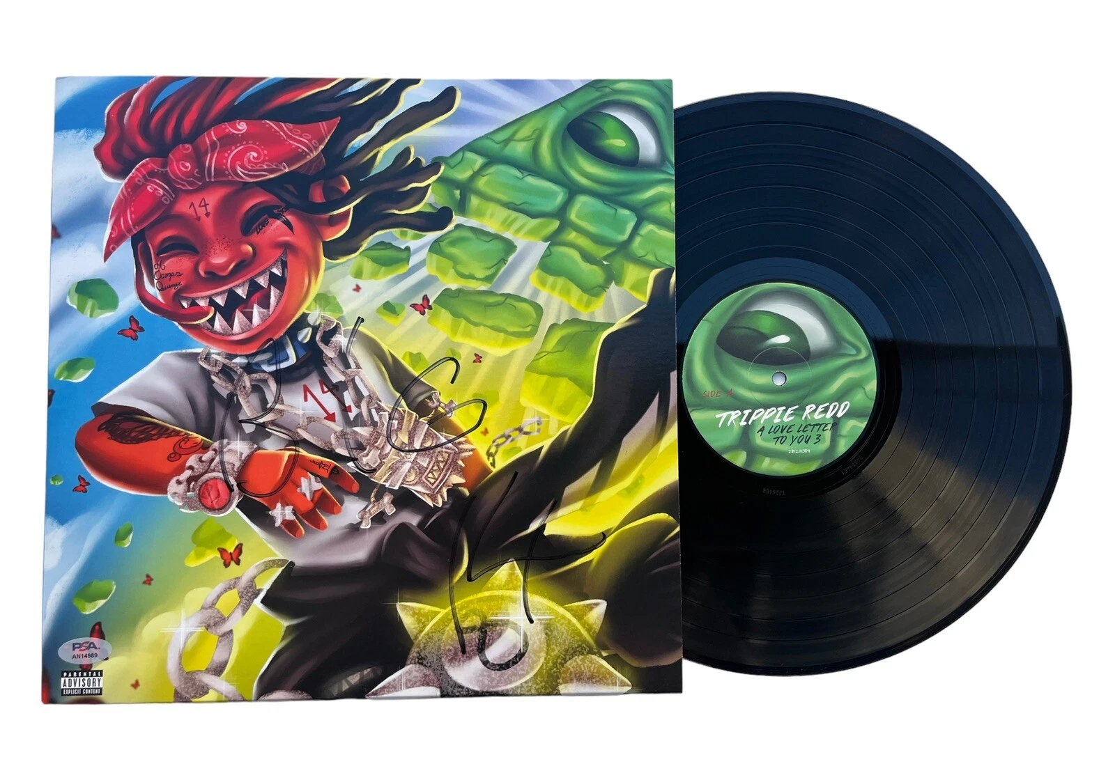 Trippie Redd Signed Autographed Vinyl LP 