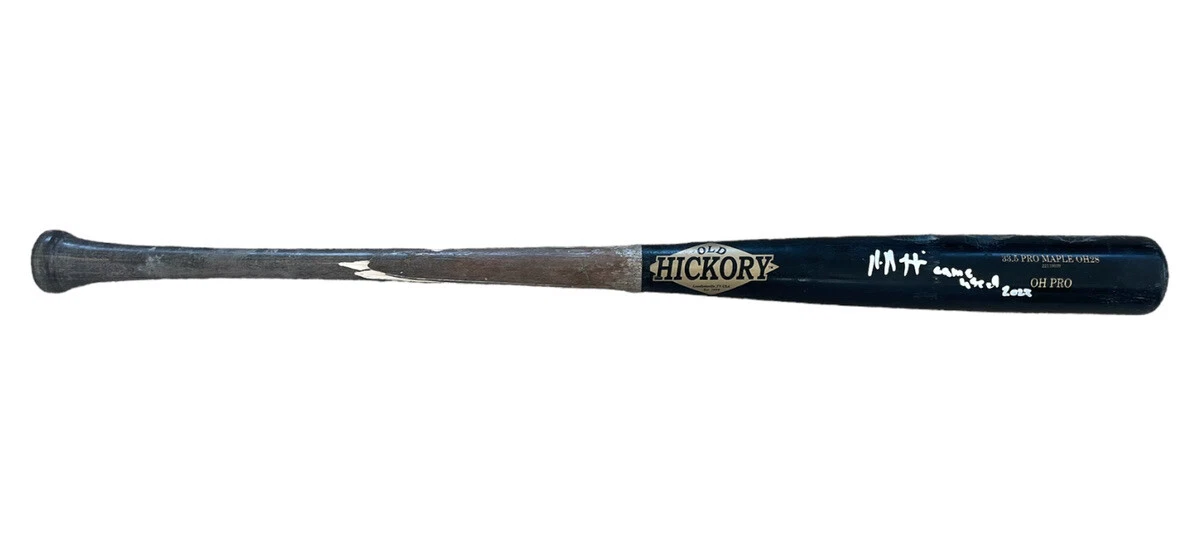 Kristian Robinson Signed 2023 Game Used Cracked Bat Diamondbacks Prospect