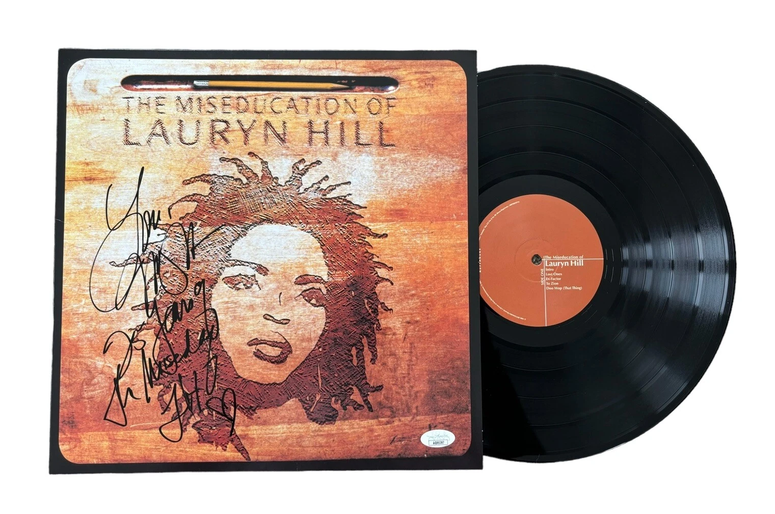 Lauryn Hill Signed Autograph The MISEDUCATION Vinyl Record Album LP JSA Coa Auto