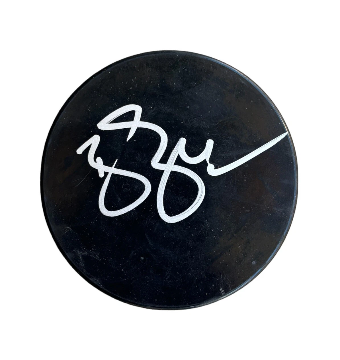 Brendan Shanahan Signed Autographed Puck Auto Detroit Red Wings #14 Hall Of Fame