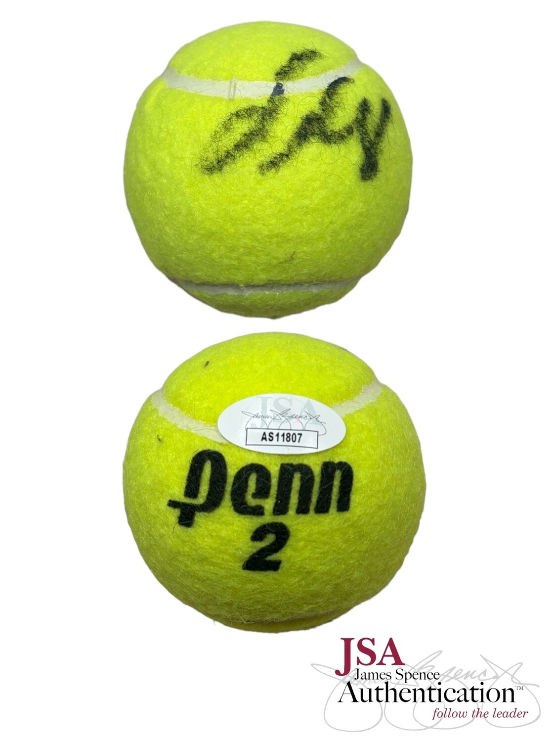 Daniil Medvedev Signed Penn Tennis Ball JSA COA Auto Australian US OPEN