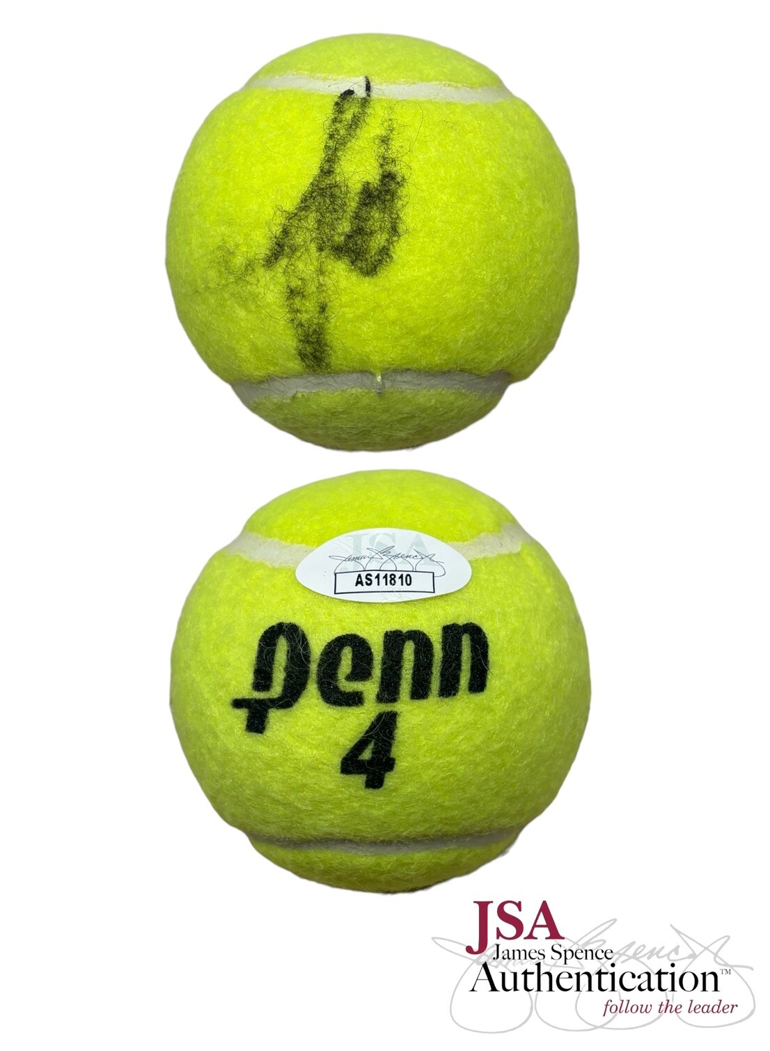 Elena Rybakina Signed Autographed Penn Tennis Ball + JSA COA Auto Wimbledon