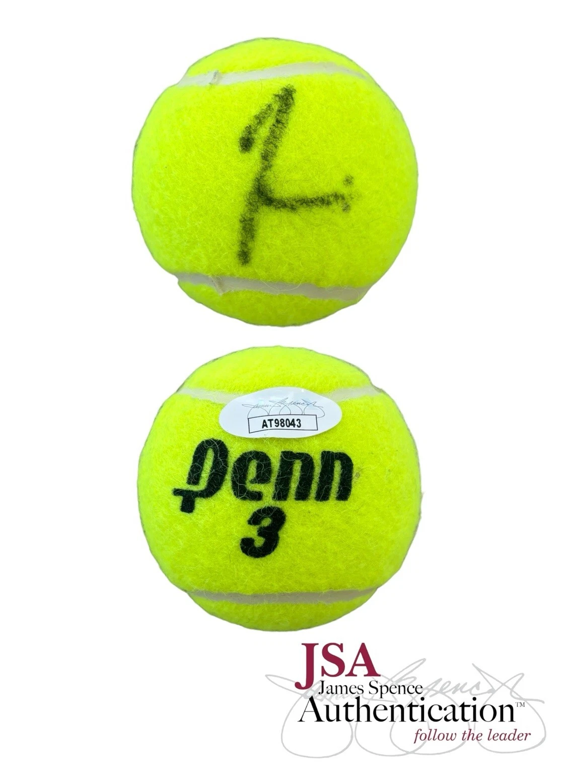 Naomi Osaka Signed Autographed Penn Tennis Ball JSA COA Auto Australian US Open