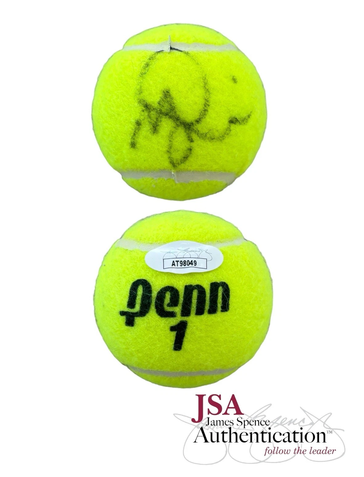 Maria Sakkari Signed Autographed Penn Tennis Ball + JSA COA Auto Greece