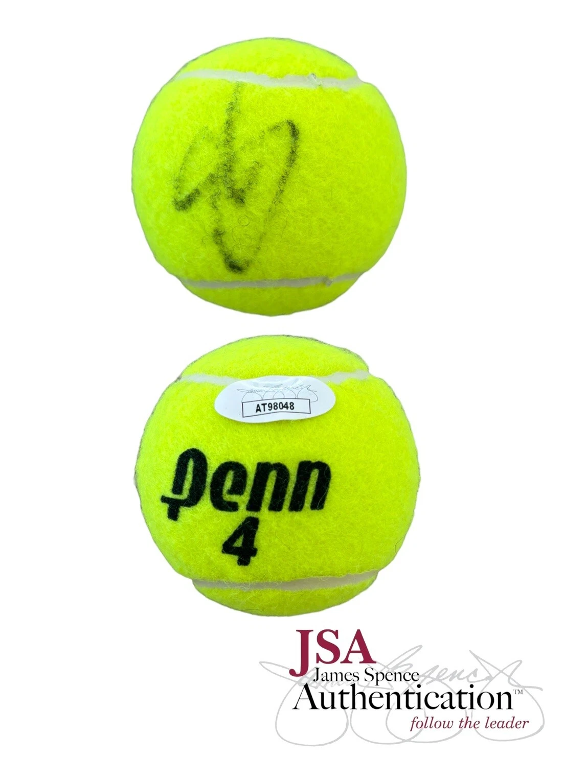 Stan Wawrinka Signed Penn Tennis Ball Auto JSA COA Australian French US Open