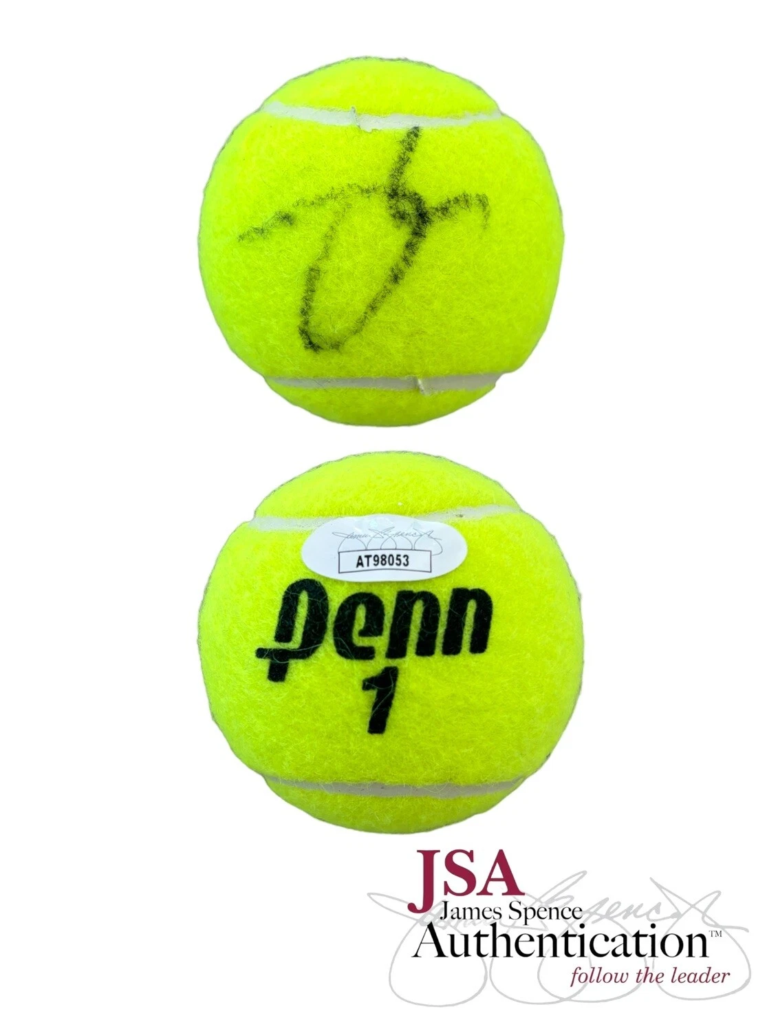 Stan Wawrinka Signed Penn Tennis Ball Auto JSA COA Australian French US Open
