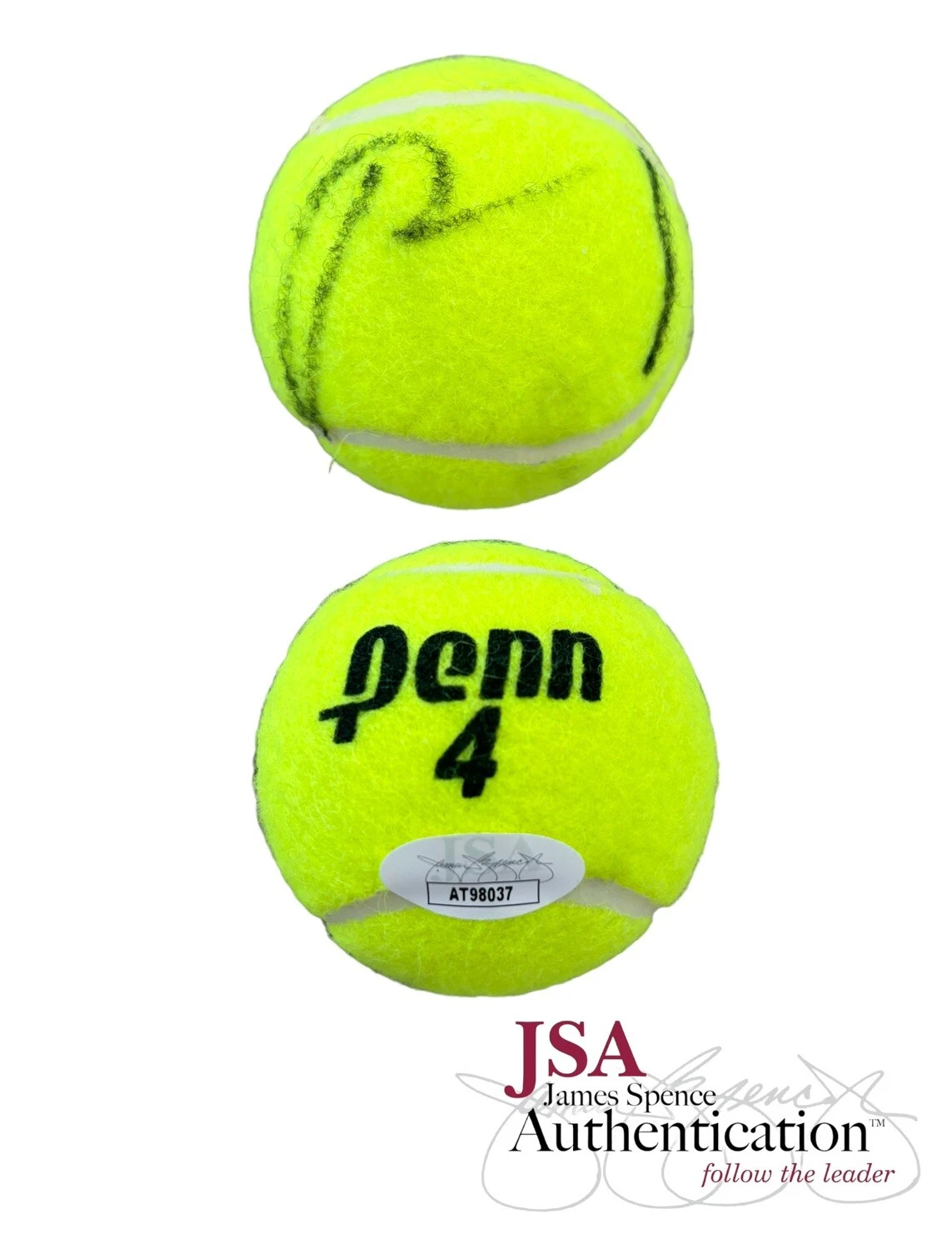 Andy Murray Signed Autographed Penn Tennis Ball + JSA COA Auto Wimbledon US Open