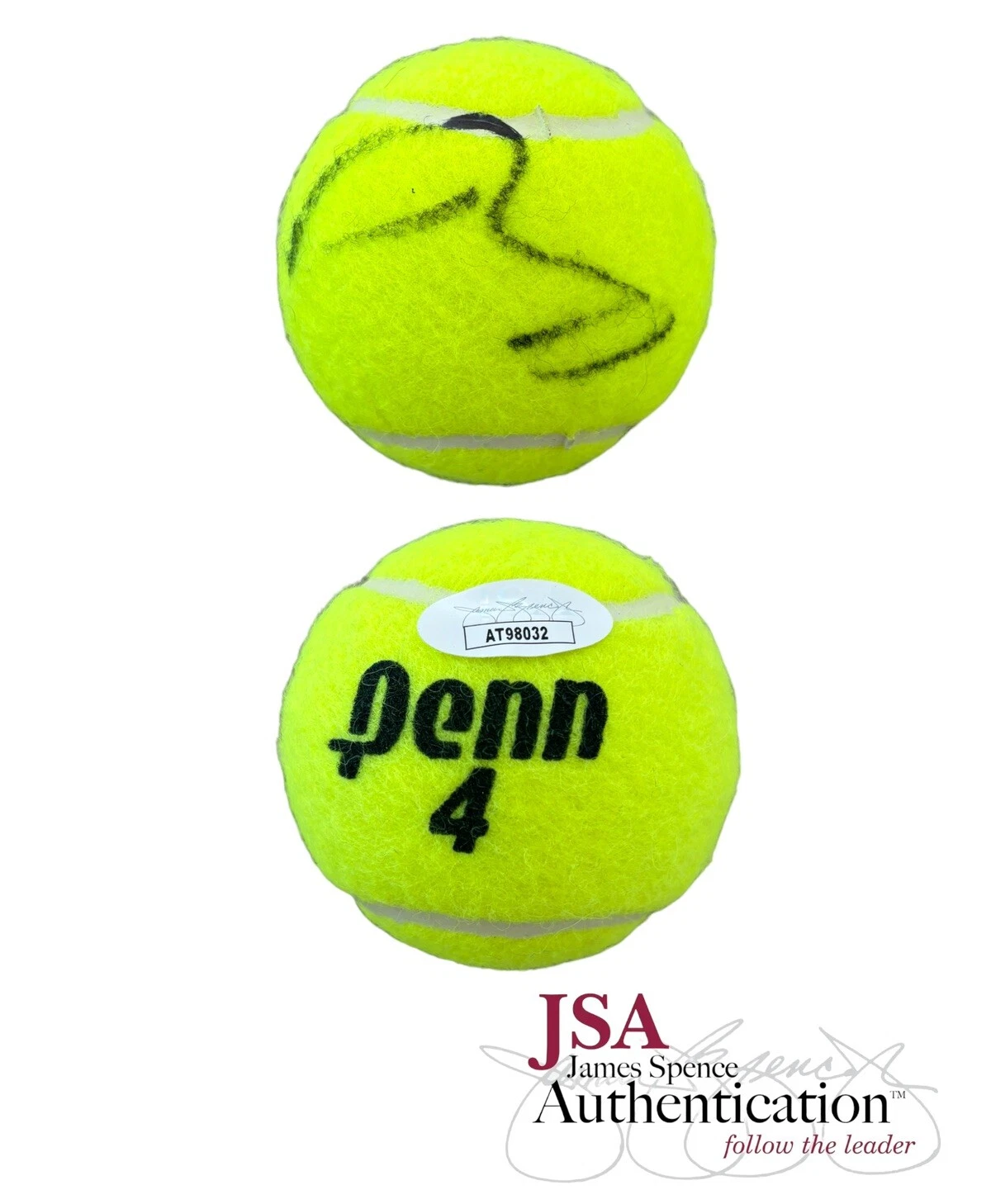 Andy Murray Signed Autographed Penn Tennis Ball + JSA COA Auto Wimbledon US Open