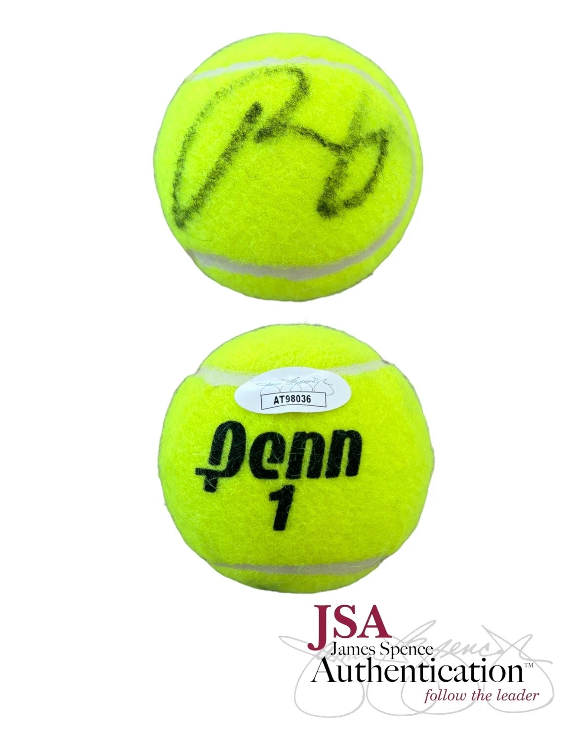 Andy Murray Signed Autographed Penn Tennis Ball + JSA COA Auto Wimbledon US Open