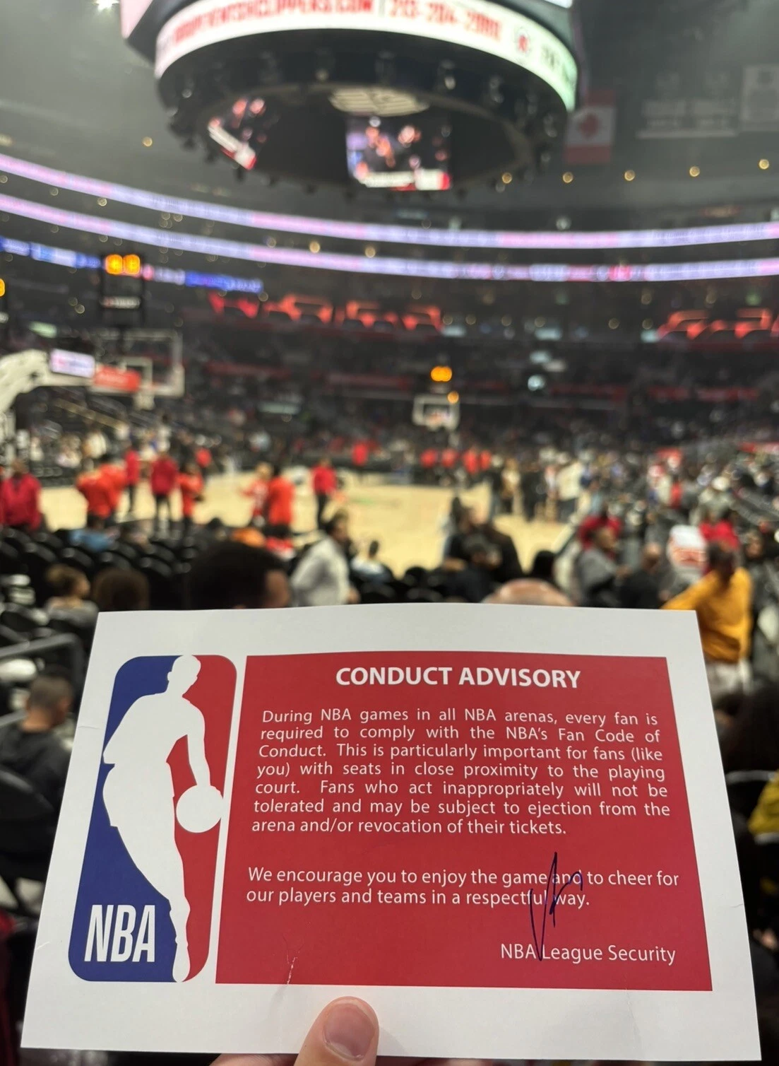 Alperen Sengun Signed Autographed NBA Logo Conduct Card Auto Houston Rockets #28