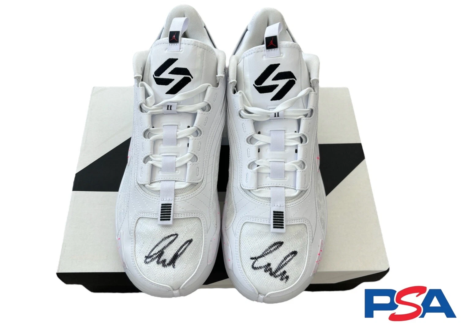 Luka Doncic Signed Autographed Jordan Luka 2 Shoes Psa/Dna Coa Auto LA LAKERS