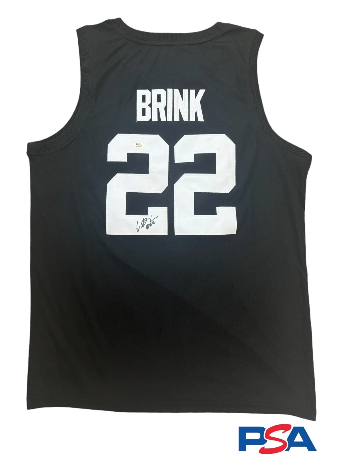 Cameron Cam Brink Signed Stanford Cardinal #22 Jersey PSA AUTO WNBA LA Sparks