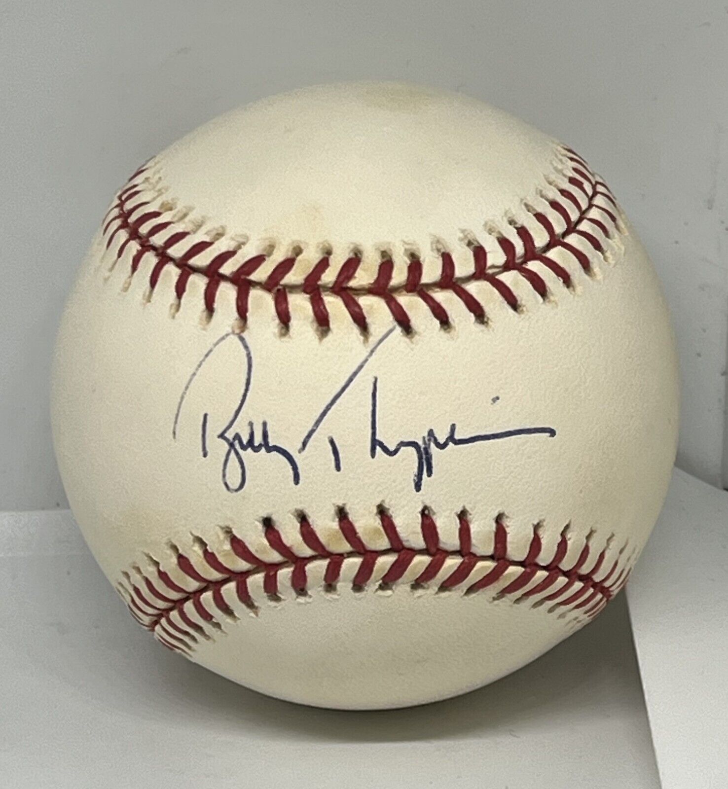 Bobby Thigpen White Sox signed Official American League Baseball Ball Beckett