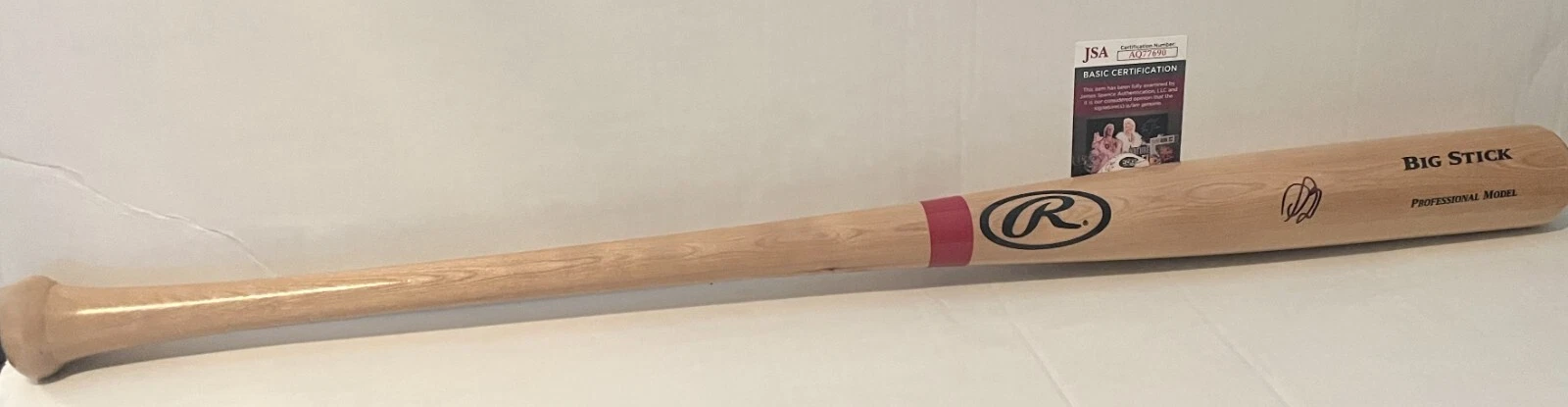 Dexter Fowler Chicago Cubs signed F/S Full Size Rawlings Bat autographed JSA