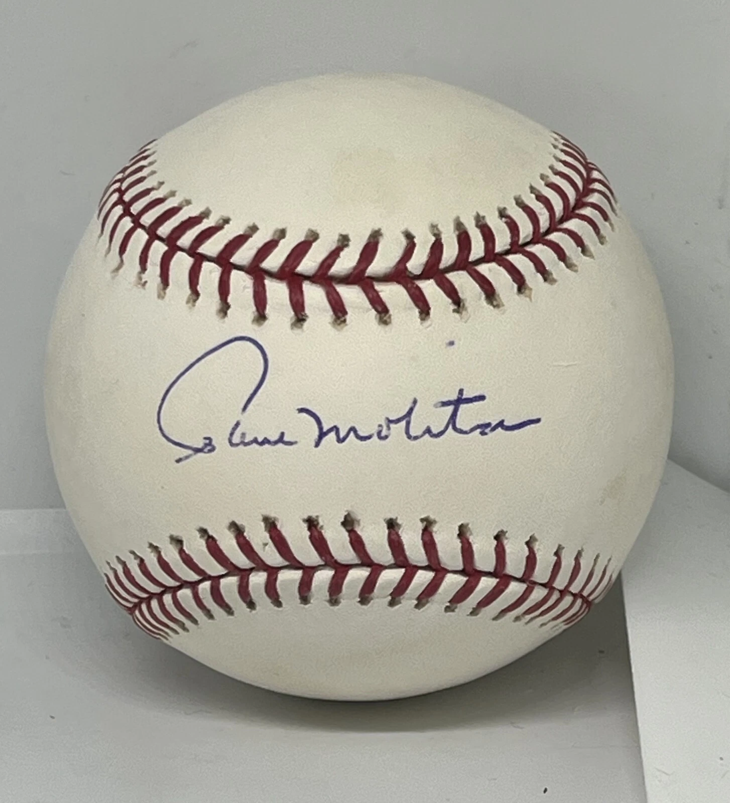Paul Molitor Blue Jays Brewers signed Official MLB Baseball Ball Beckett COA