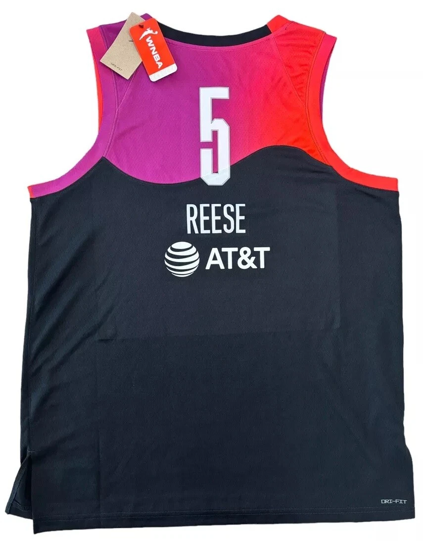 ANGEL REESE NIKE AUTHENTIC 2024 WNBA ALL STAR GAME #5 JERSEY CHICAGO SKY SIZE XL COLLECTIBLE MEMORABILIA