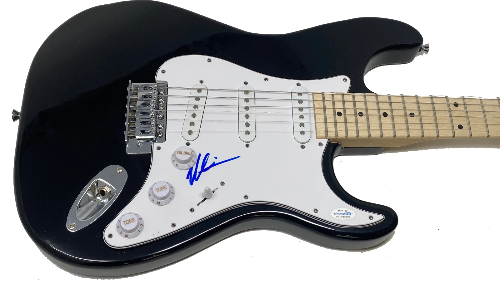 Kellin Quinn Signed Autographed Electric Guitar Sleeping with Sirens ACOA COA
