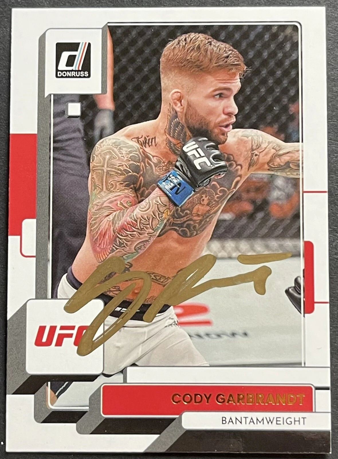 Cody Garbrandt Signed Autographed 2023 Donruss Base UFC Card Beckett Coa