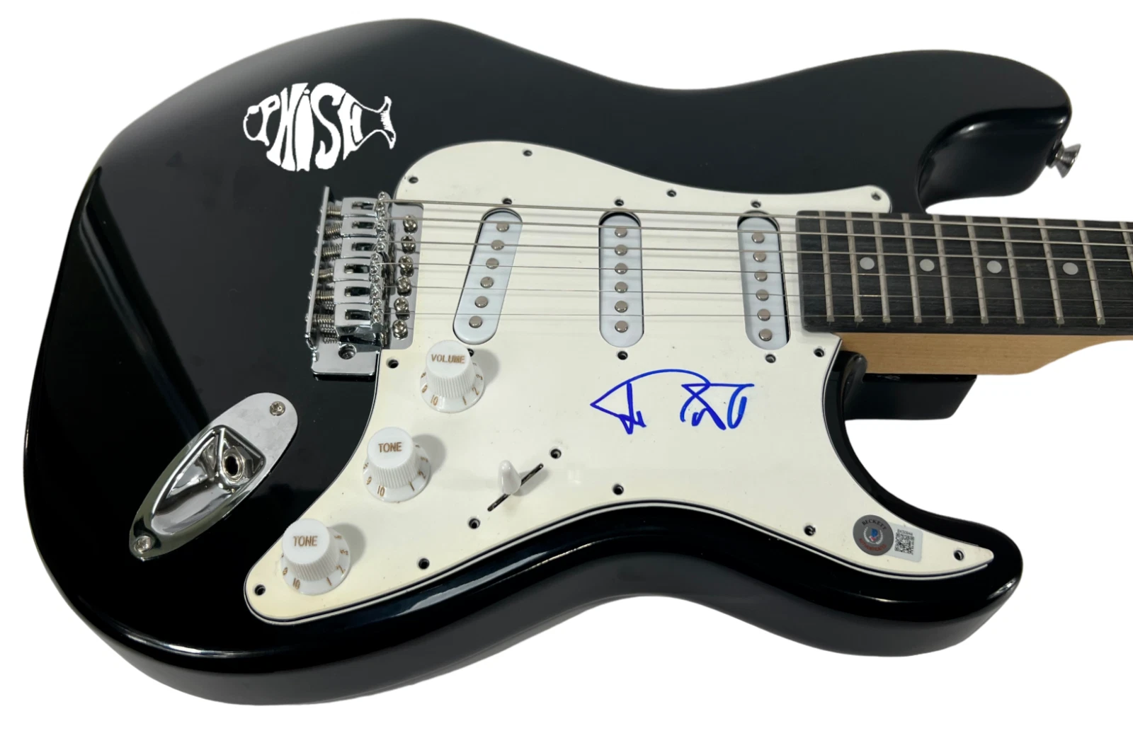 Trey Anastasio PHISH Signed Autograph Electric Guitar Band Singer Beckett COA