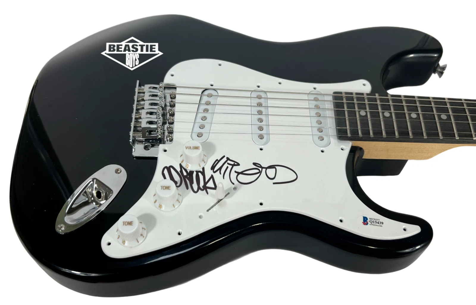 BEASTIE BOYS Signed Electric Guitar Ad-Rock & Mike D Diamond Autograph BAS COA