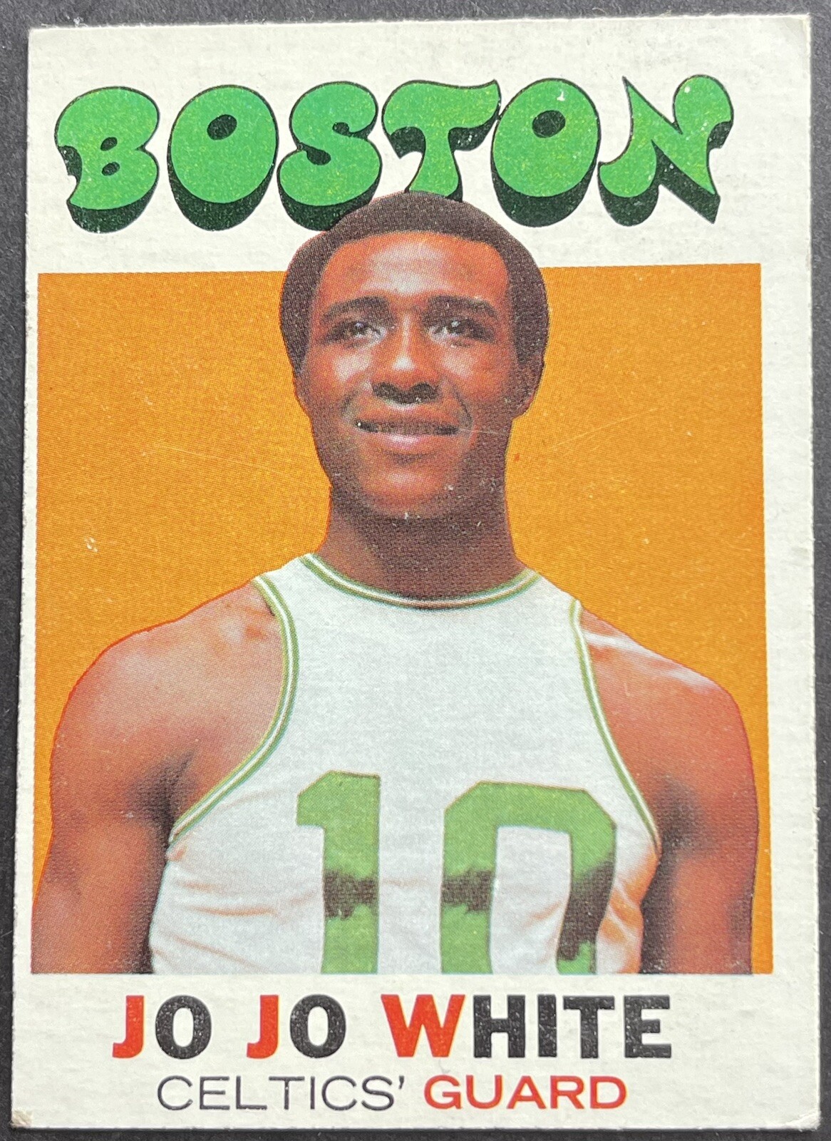 1971-72 Topps Basketball Card #69 Jo Jo White Boston Celtics