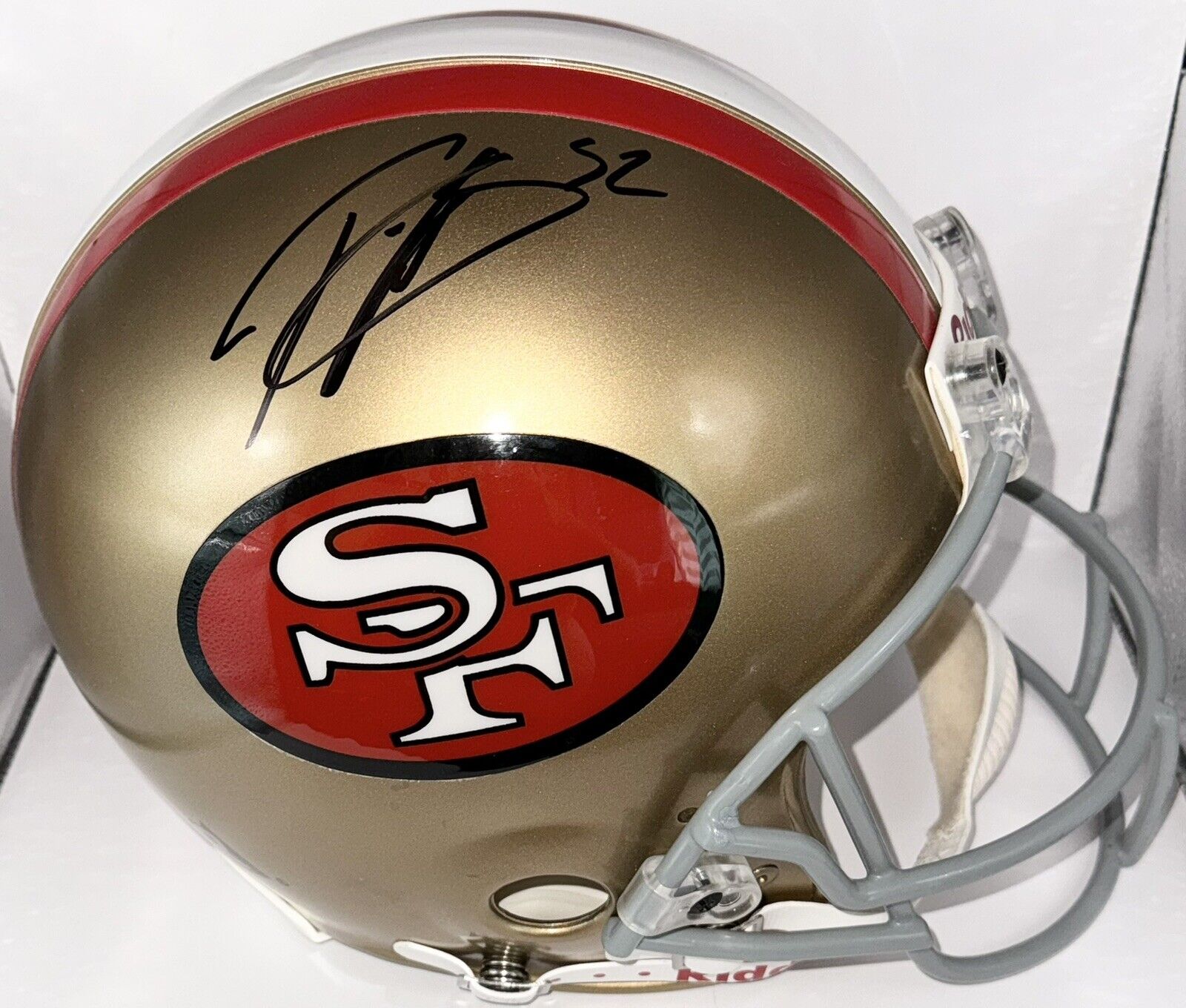 Patrick Willis Signed Autographed San Francisco 49ers Full Size Helmet JSA COA