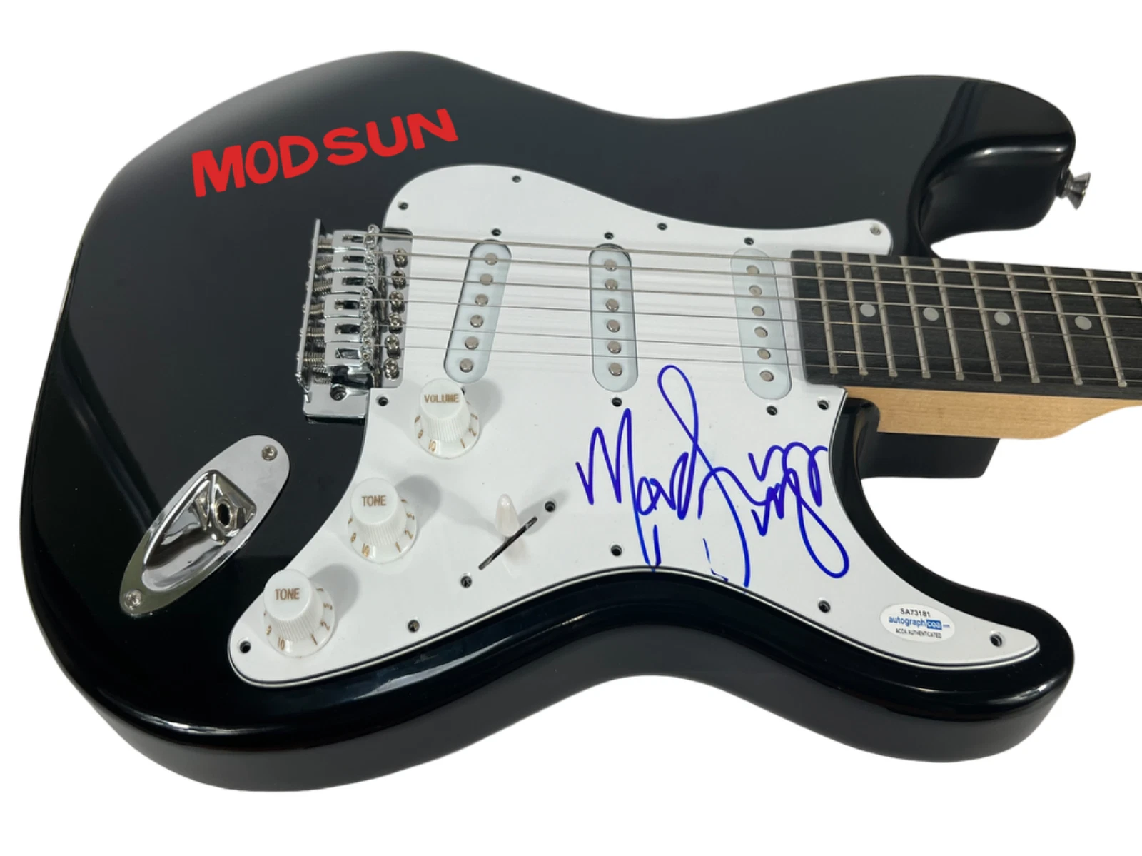 MOD SUN Signed Autograph Electric Guitar Internet Killed the Rockstar ACOA COA