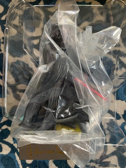 JAMES EARL JONES SIGNED DARTH VADER HALLMARK ORNAMENT   STAR WARS    RARE    JSA