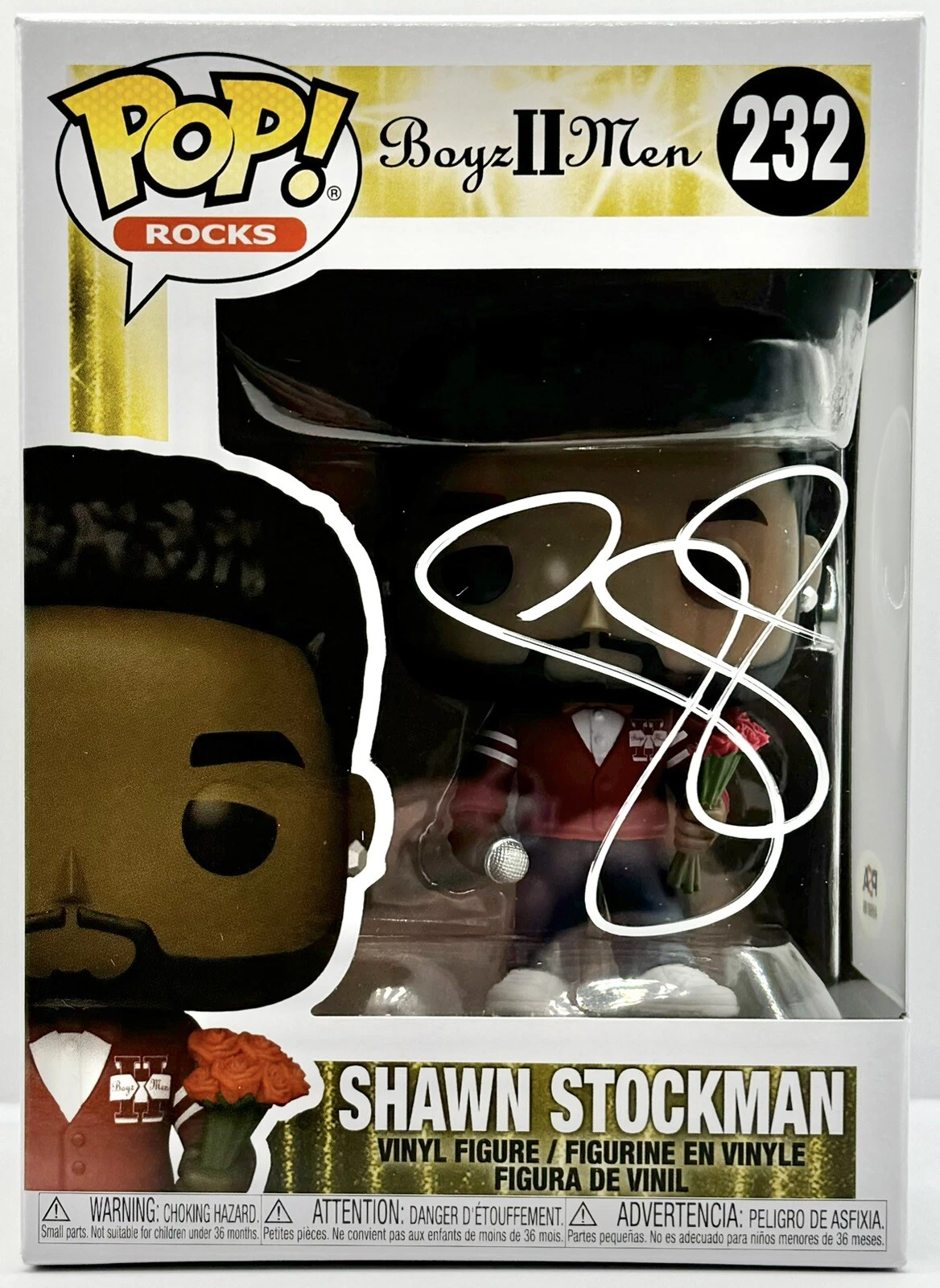 Shawn Stockman Signed Autographed Boyz II Men Funko Pop PSA/DNA