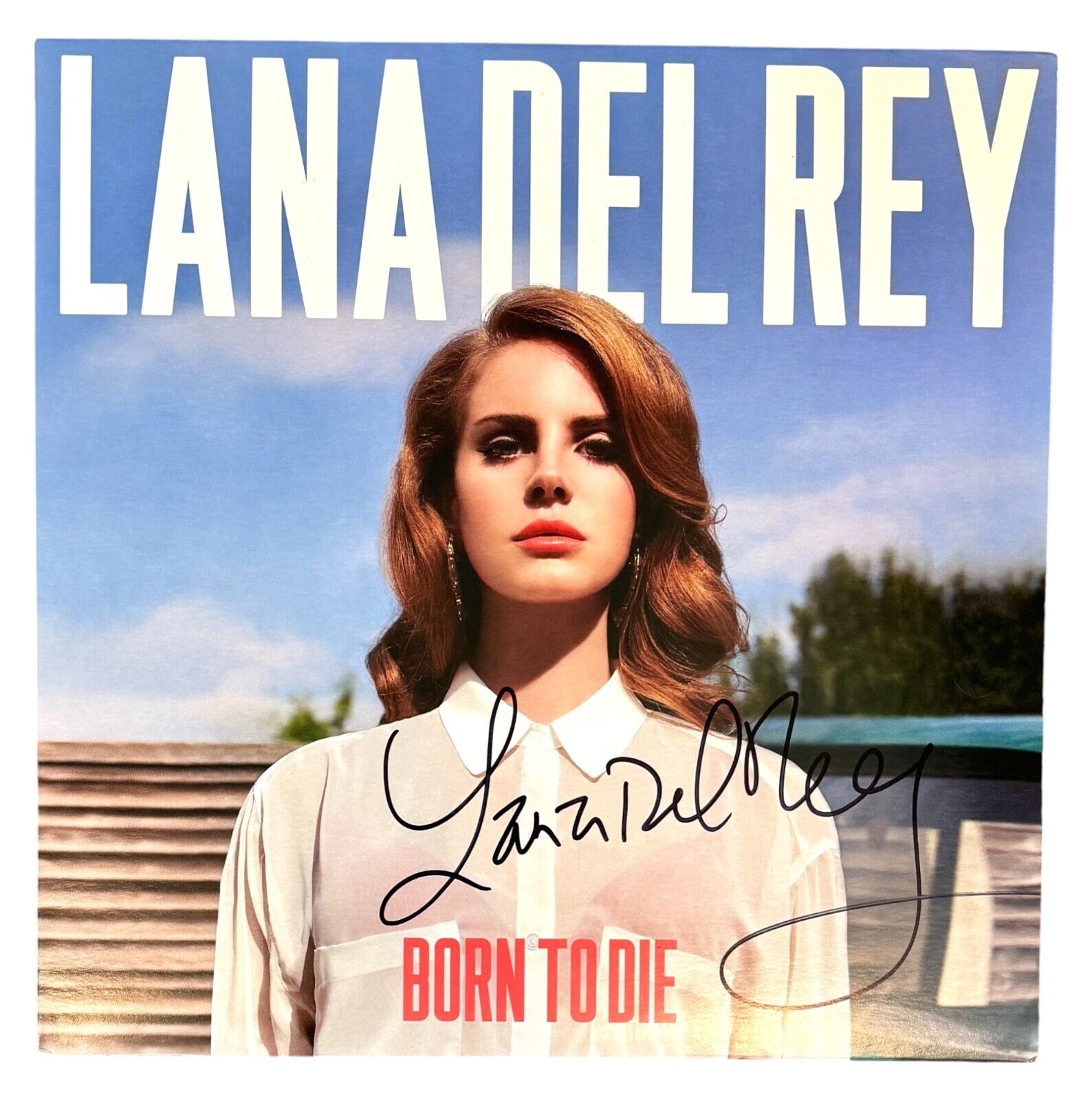 Lana Del Rey Signed Autograph BORN TO DIE Vinyl Record Album LP Beckett COA