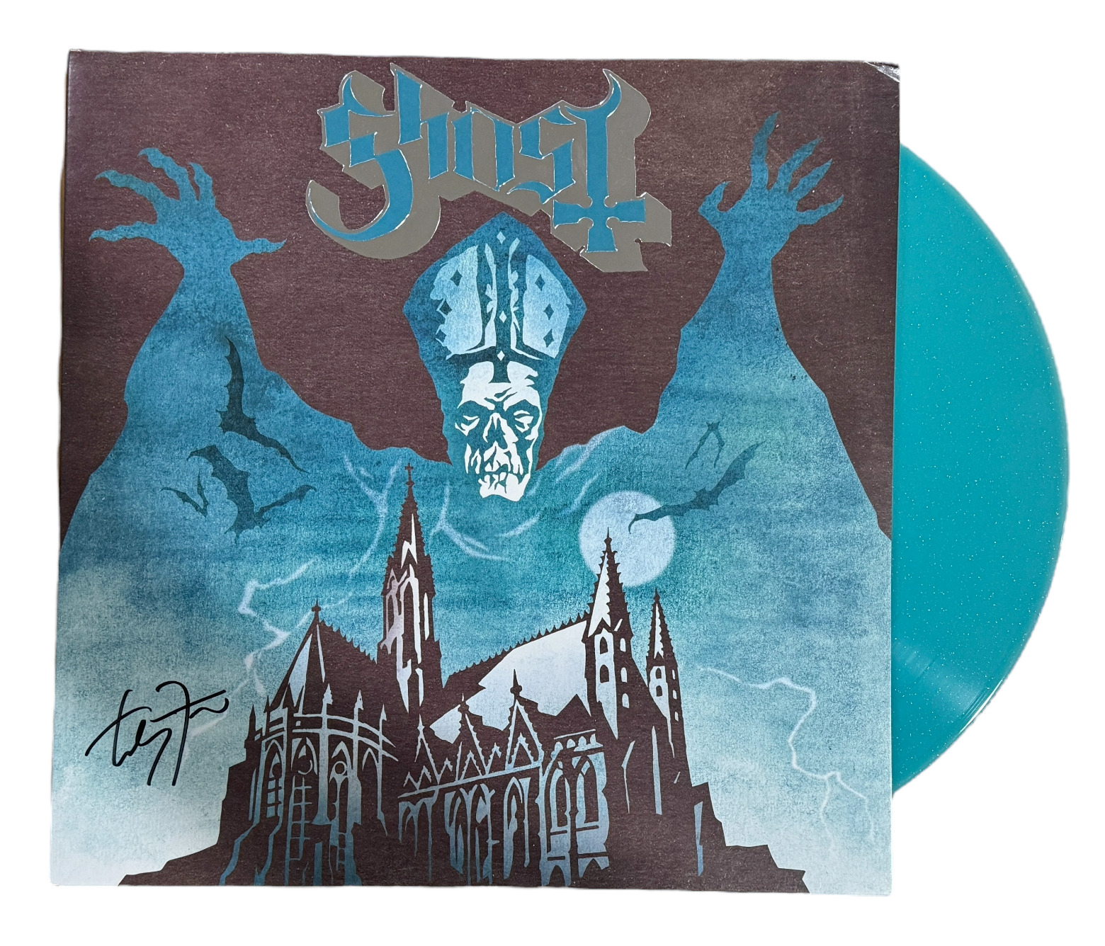 Tobias Forge GHOST Signed Autograph Opus Eponymous Vinyl Record Album ACOA COA