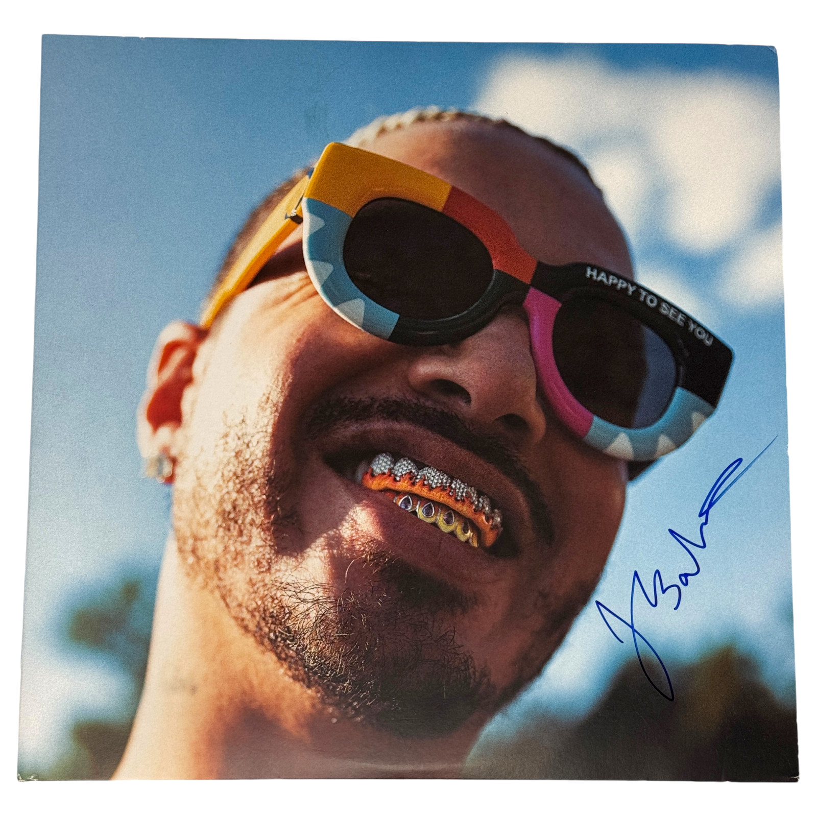 J BALVIN Jose Signed Autograph Vinyl Record Album LP  Reggaeton PSA COA