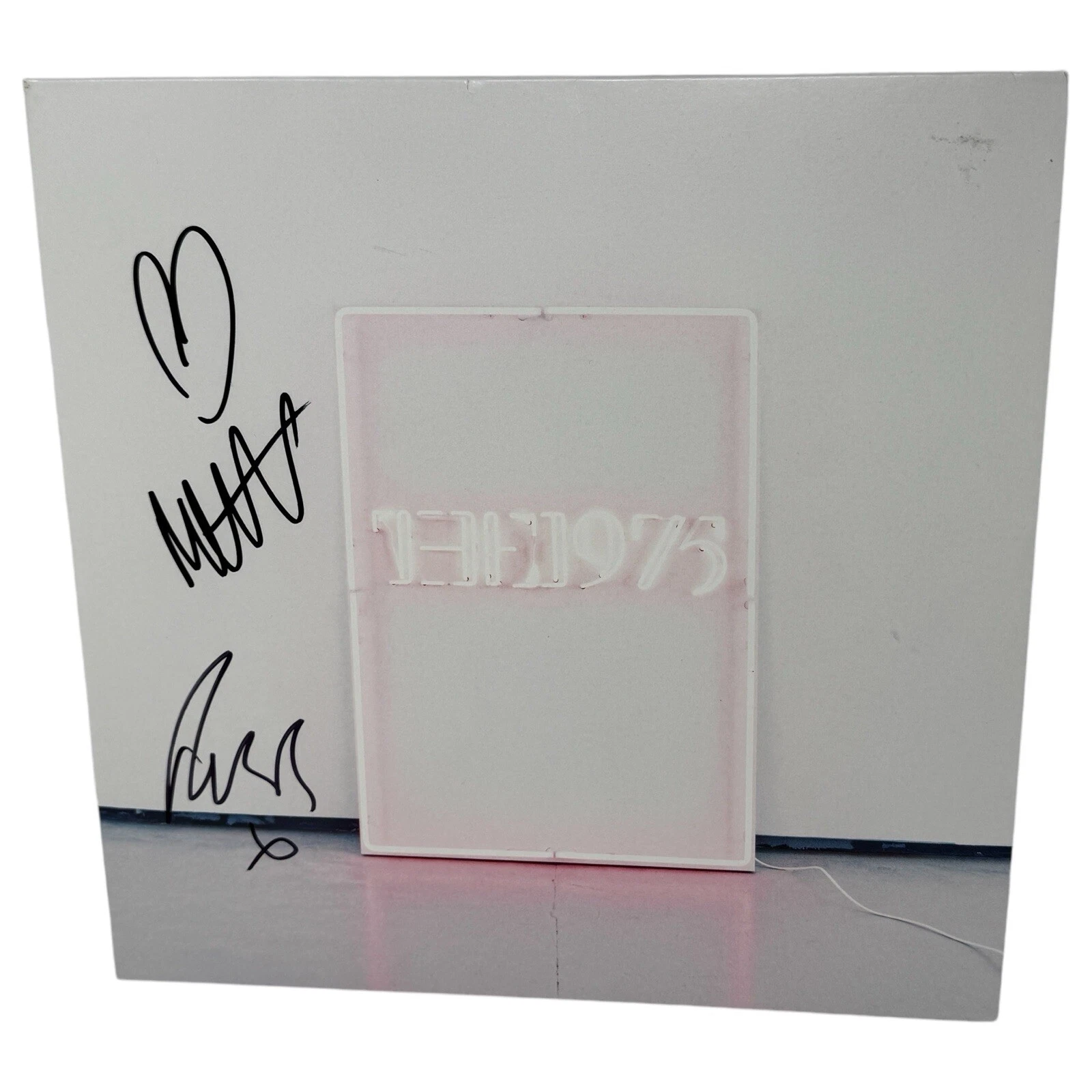 THE 1975 Signed I LIKE IT WHEN YOU SLEEP Vinyl Record Album Matty Healy Ross BAS