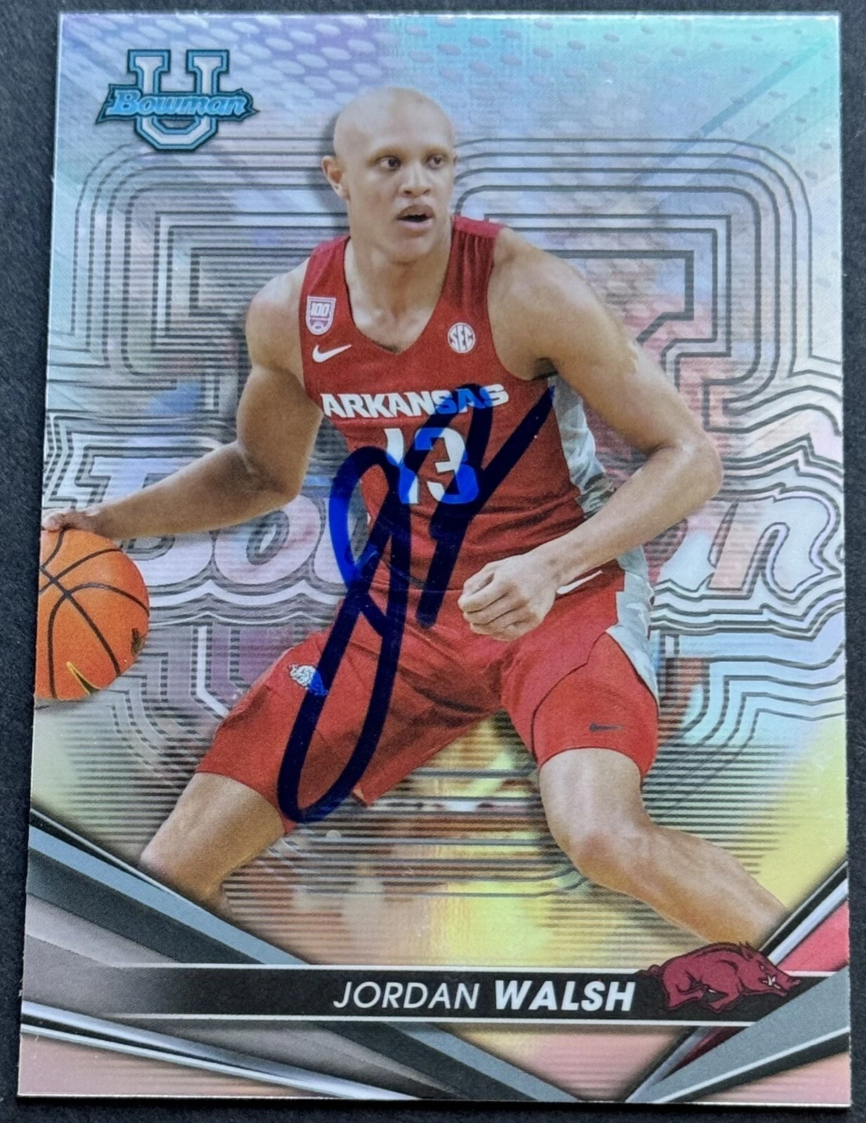 Jordan Walsh Signed Auto 2023-2024 Bowman’s Best Rookie Card Celtics Beckett COA