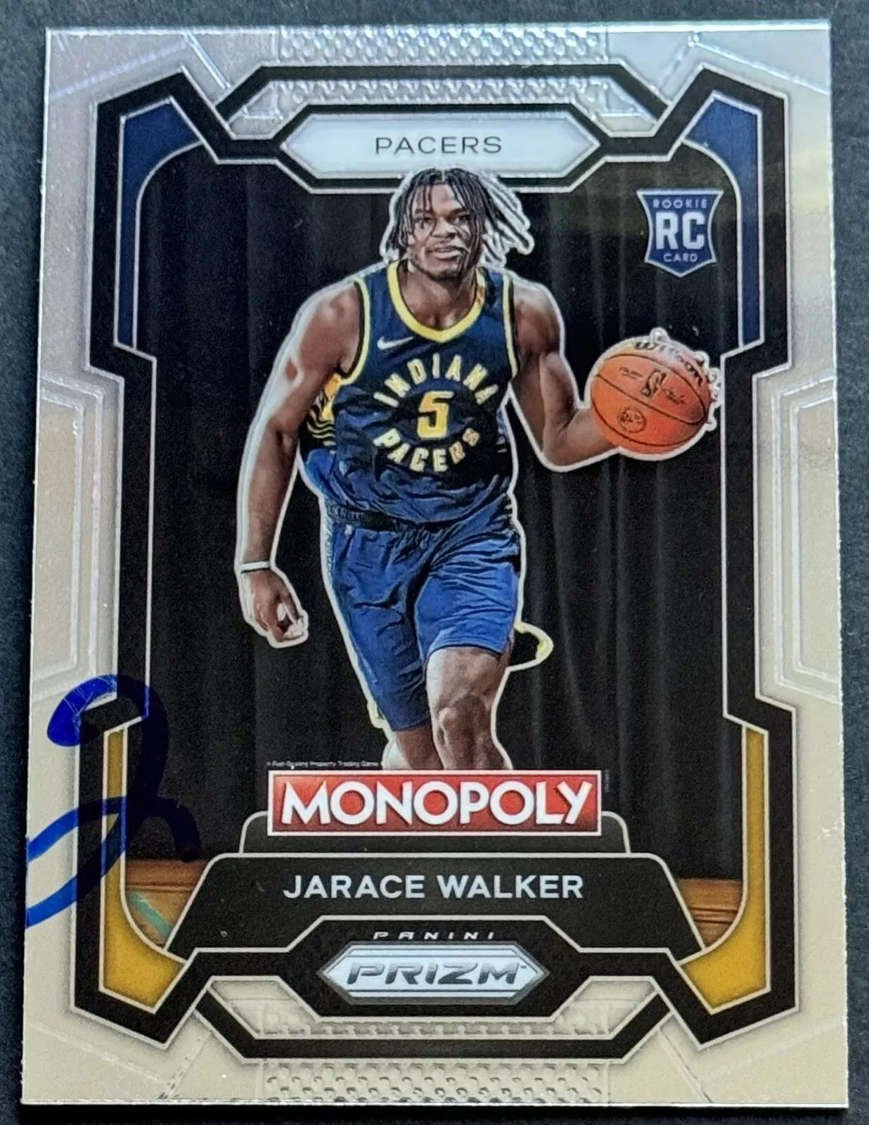 Jarace Walker Signed Auto 2023-2024 Select Rookie Card Pacers Beckett COA
