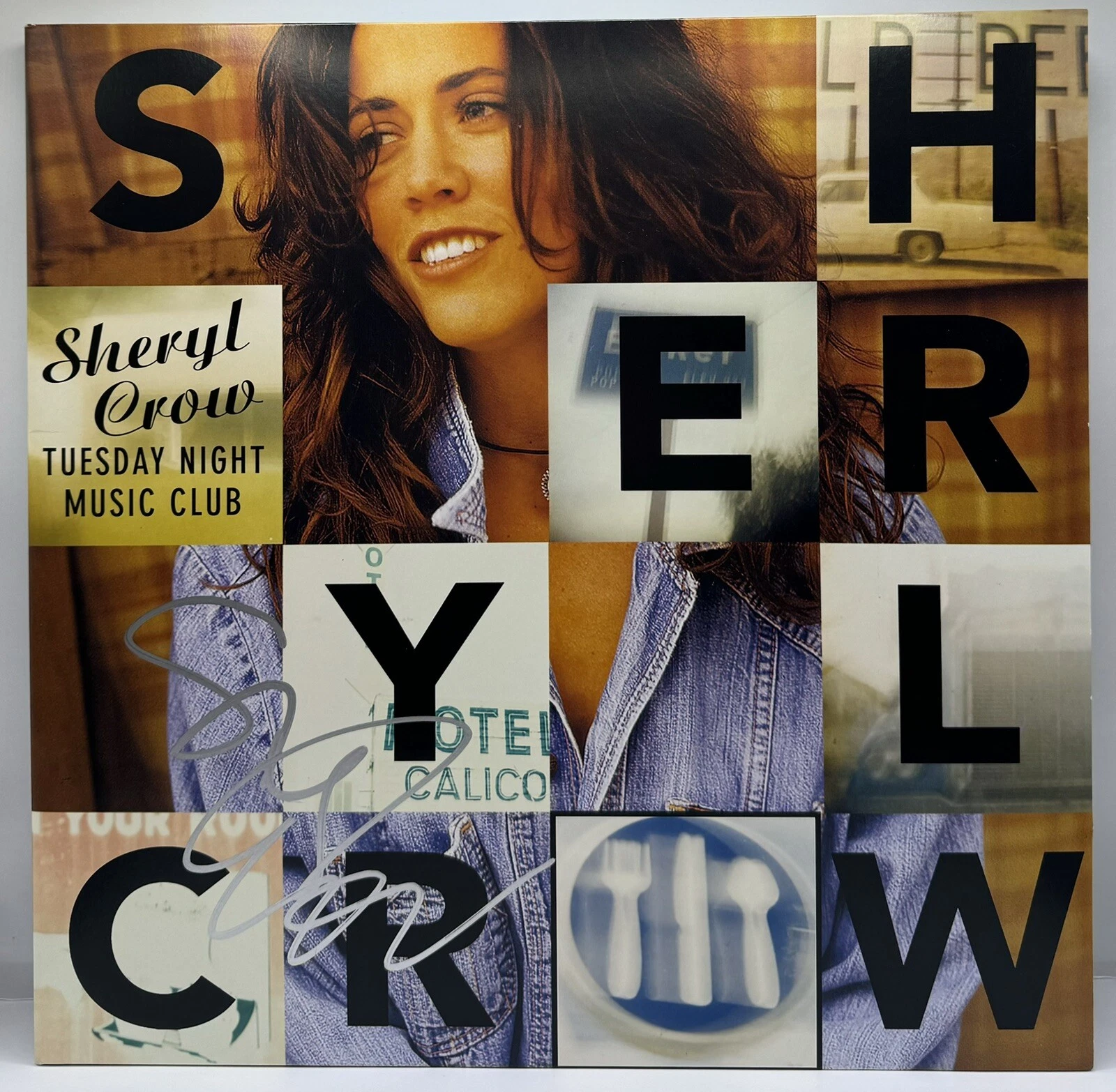 Sheryl Crow Signed Autographed Tuesday Night Music Club Vinyl Beckett COA