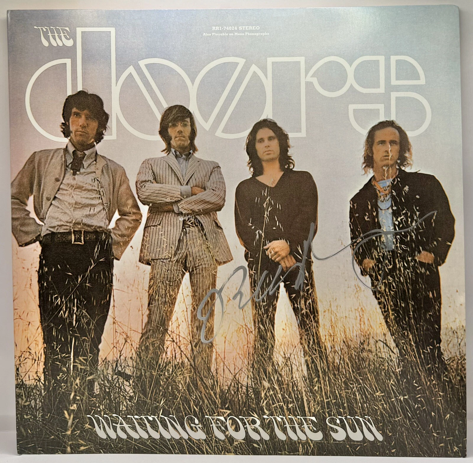 Robby Krieger Signed Auto The Doors Waiting For The Sun Vinyl Record Beckett
