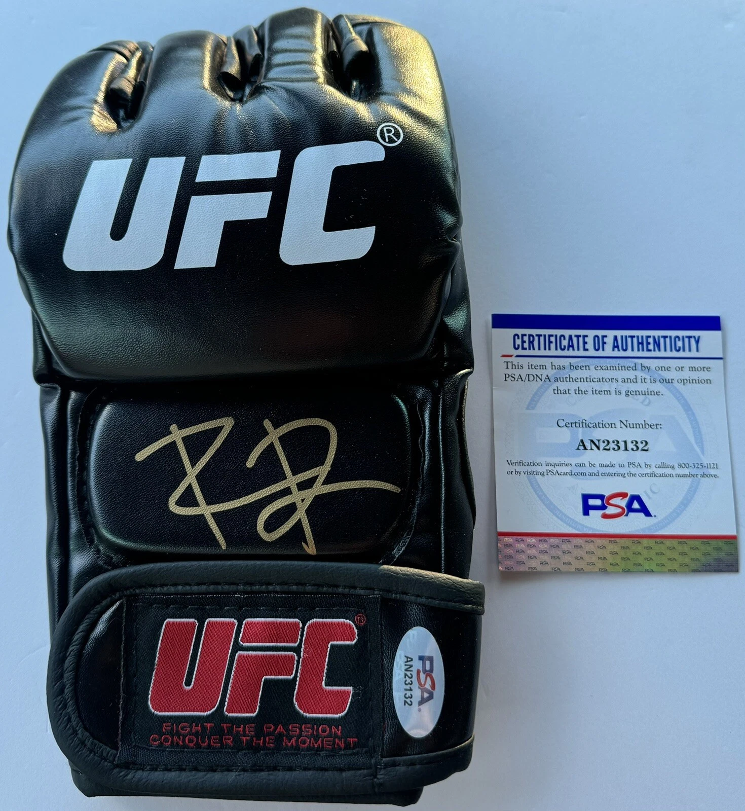 Raul Rosas Jr Signed Autographed UFC Fighter Glove PSA/DNA COA