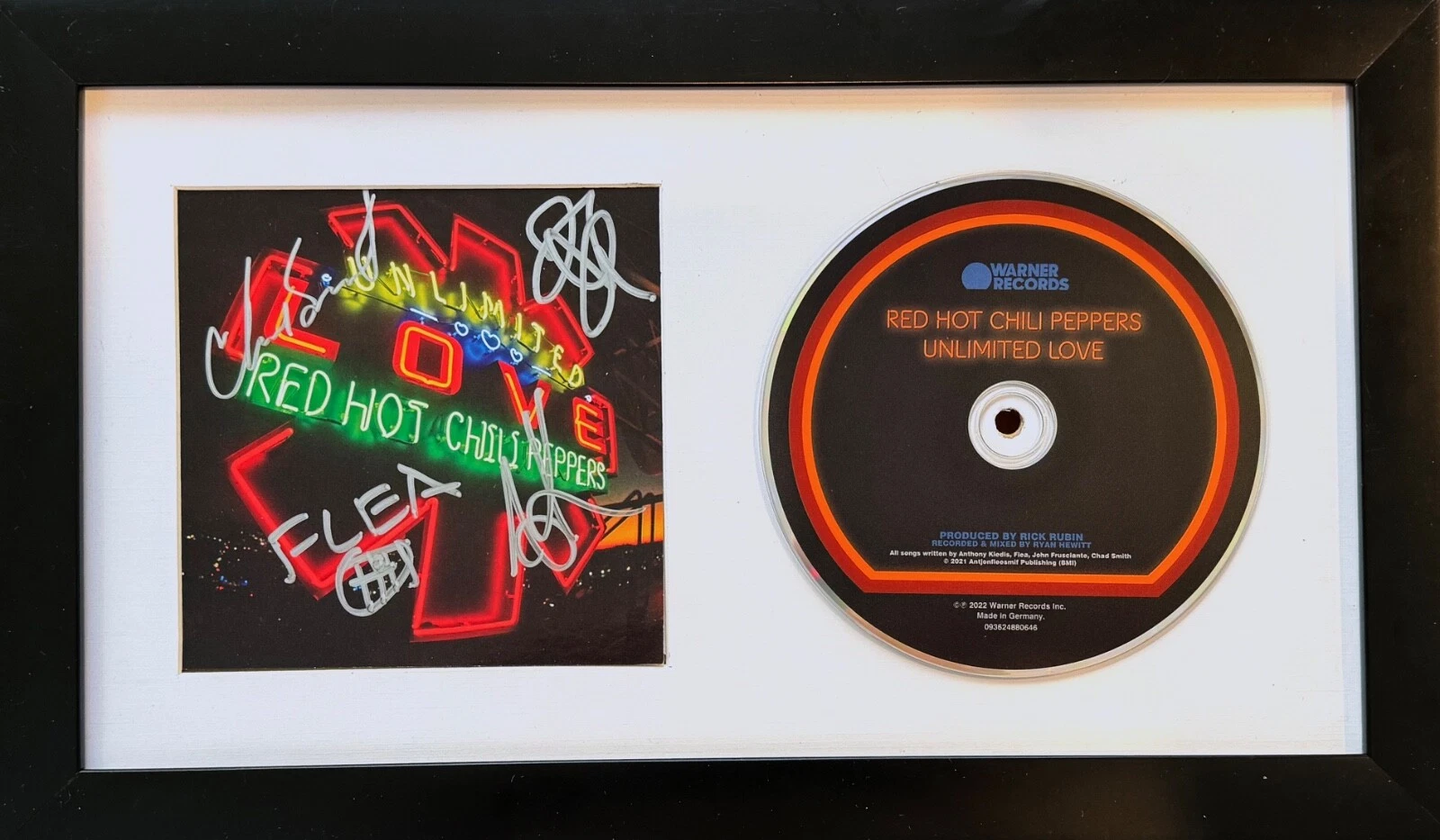 Red Hot Chili Peppers Memorabilia - Autograph, Signed CDs