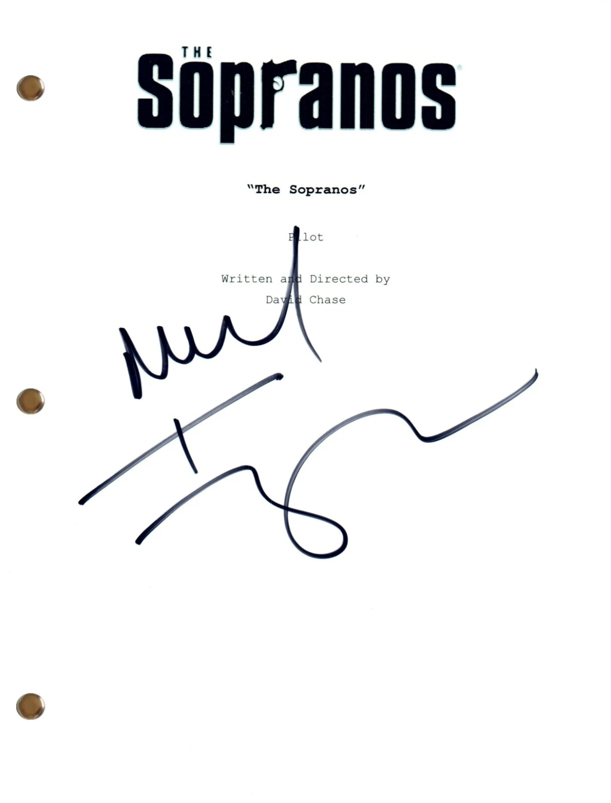 Michael Imperioli Signed Autograph THE SOPRANOS Pilot Script Full Screenplay COA