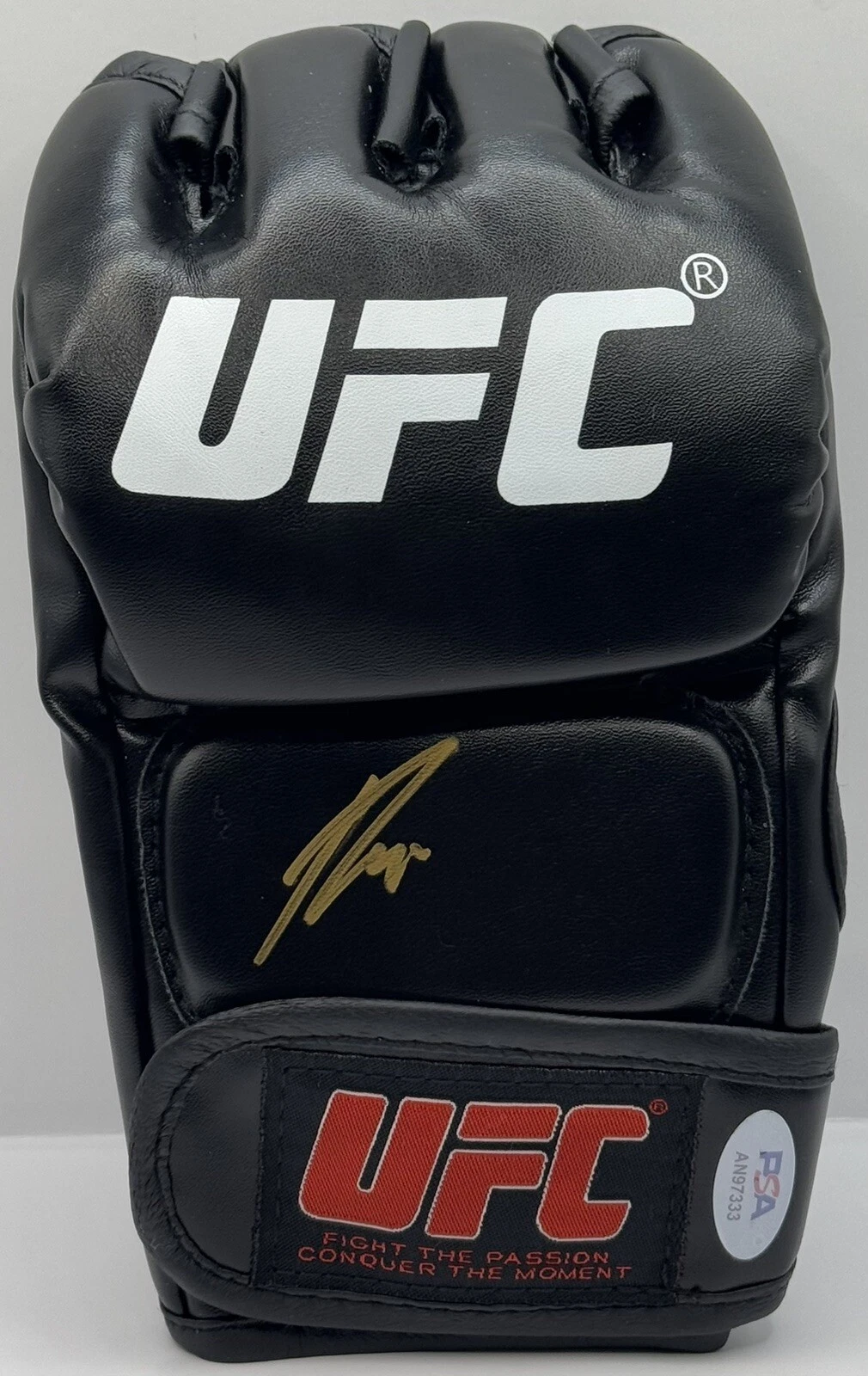 Aleksandar Rakic Signed Autographed UFC Fight Glove PSA/DNA COA