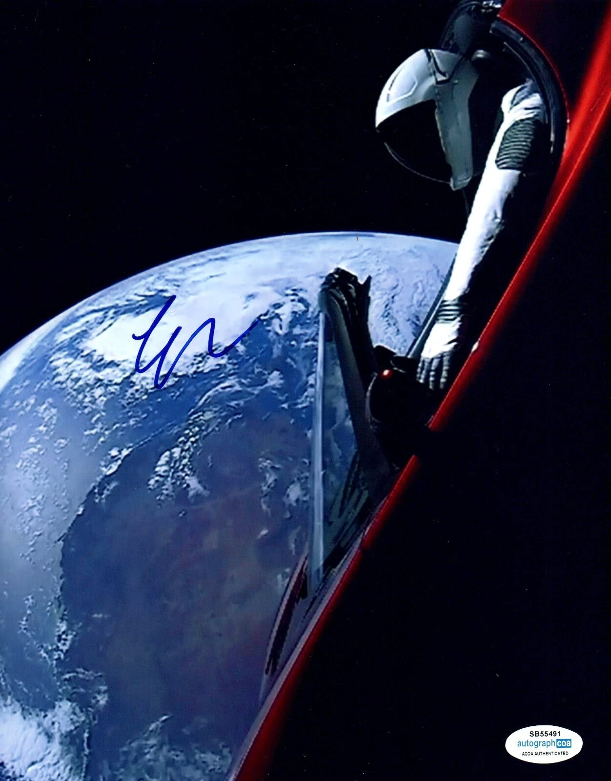 Elon Musk Signed Autograph 8x10 Photo Tesla SpaceX Twitter Doge Founder ACOA COA