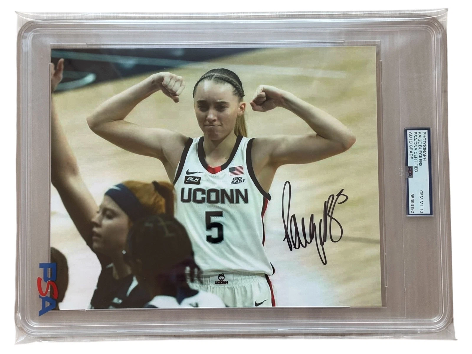 Paige Bueckers Signed 8x10 Photo Encapsulated Psa GEM MINT 10 AUTO UConn Huskies