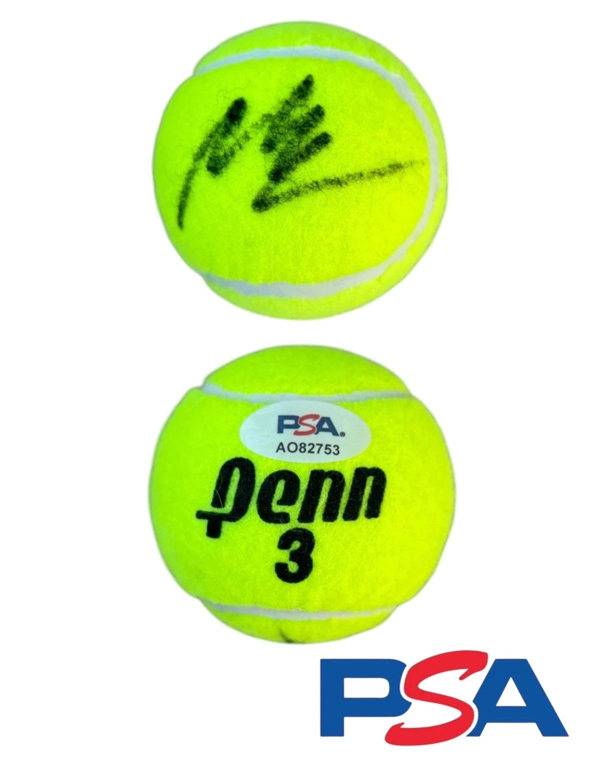 Nick Kyrgios Signed Penn Tennis Ball PSA/DNA AUTO Wimbledon Australian Open AO