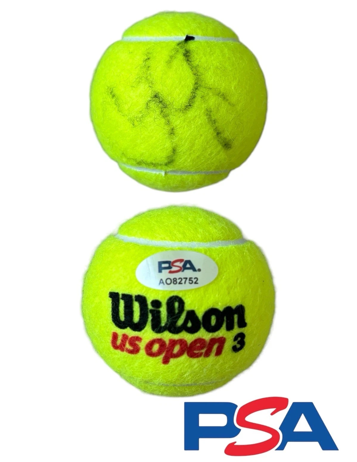 Taylor Fritz Signed Autograph Official Wilson US OPEN Tennis Ball PSA/DNA AUTO