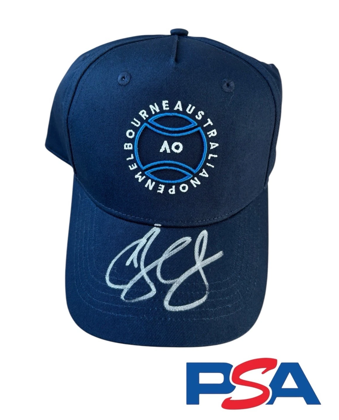 Alexander Sascha Zverev Signed Australian Open Tennis Hat PSA/DNA AUTO AO