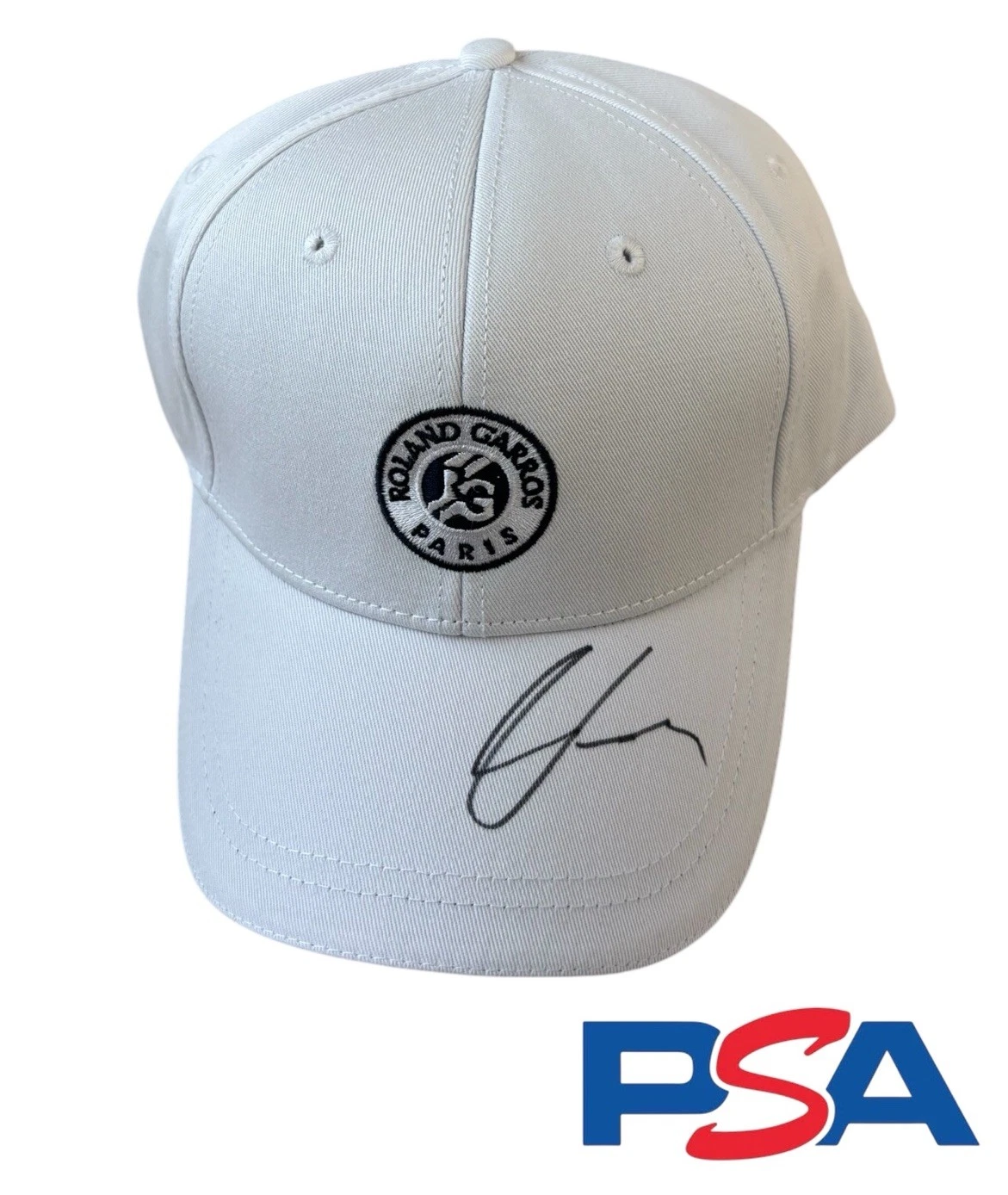 Joao Fonseca Signed 2025 Paris Roland Garros French Open Tennis Hat PSA/DNA AUTO