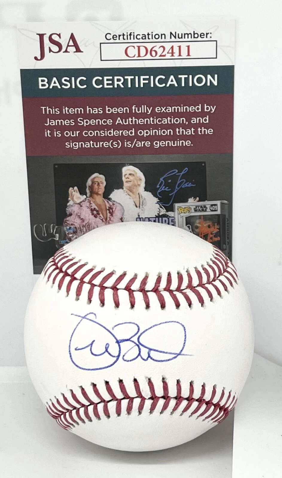 Joe Buck Broadcaster signed Official MLB Baseball Ball autographed JSA COA
