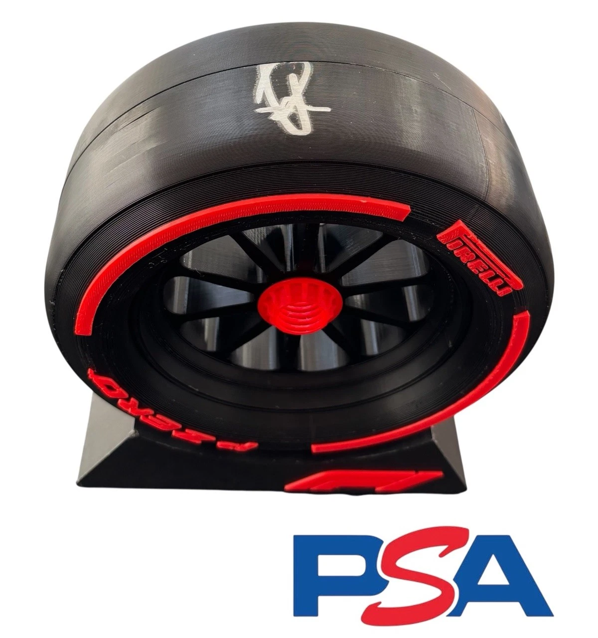 Oscar Piastri Signed Autographed 1:5th Scale F1 Tire Tyre PSA/DNA AUTO MCLAREN